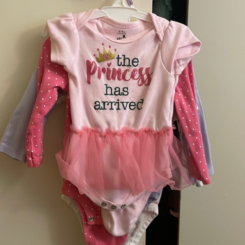 Various 6-9 month onesies